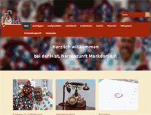 Tablet Screenshot of narrenzunft-markdorf.de